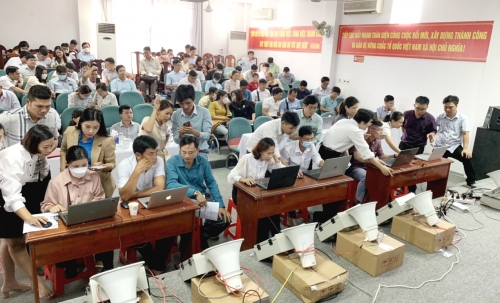 Tập huấn vận hành hệ thống truyền thanh thông minh