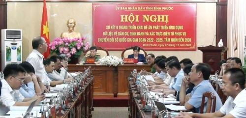 Một số kết quả về triển khai Đề án 06 tại Bình Phước
