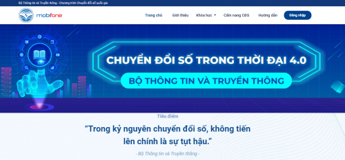 Bộ Thông tin và Truyền thông triển khai các khóa bồi dưỡng về chuyển đổi số