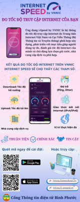 Ứng dụng i-Speed đo tốc độ truy cập Internet băng rộng