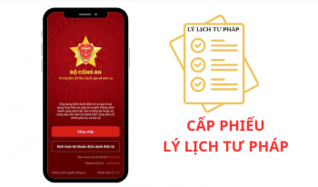 Hướng dẫn cấp Phiếu lý lịch tư pháp trên VNeID