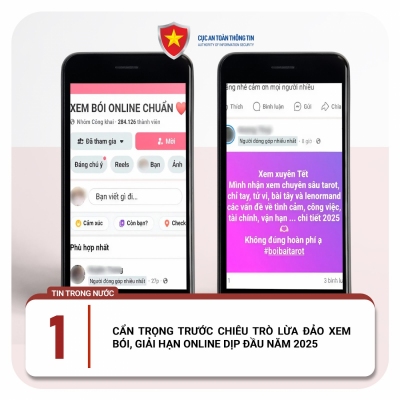 Cảnh giác với chiêu trò lừa đảo xem bói, giải hạn online đầu năm